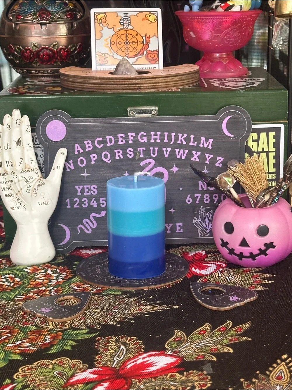 Ocean Tides Pillar Candle